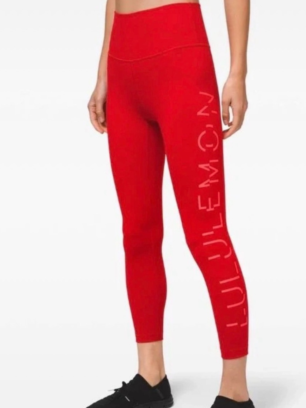 lululemon athletica Red Leggings